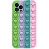 Topt Heart Pop It dėklas skirtas Apple iPhone 13 color 5