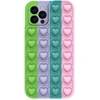 Dėklas Tel Protect Heart Pop It Case skirtas Apple iPhone 7/8/SE 2020/SE 2022 raštas 5