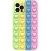 Topt Heart Pop It dėklas skirtas Apple iPhone 11 Pro color 4