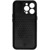Topt Leather 3D dėklas skirtas Iphone 14 Pro design 2 juodos spalvos