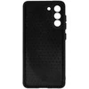 Topt Leather 3D dėklas skirtas Samsung Galaxy S21 FE design 2 juodos spalvos