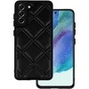 Topt Leather 3D dėklas skirtas Samsung Galaxy S21 FE design 3 juodos spalvos