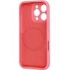 Topt MagColor Pure dėklas skirtas Apple iPhone 15 Pro Max raudonos spalvos