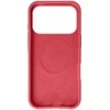 Topt MagColor Pure dėklas skirtas Apple iPhone 17 Pro raudonos spalvos