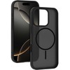 Toptel Topt Magmat Slim Dėklas skirtas Apple iPhone 16 Pro juodos spalvos