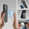 Topt Magmat Slim Dėklas skirtas Apple iPhone 16 juodos spalvos