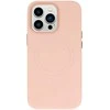 Topt MagSafe Leather dėklas skirtas Apple iPhone 15 Plus Light rožinės spalvos
