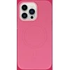 Fusion Accessories Topt MagSafe Leather dėklas skirtas Apple iPhone 15 Plus rožinės spalvos