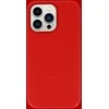 Fusion Accessories Topt MagSafe Leather dėklas skirtas Apple iPhone 15 Plus raudonos spalvos
