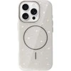Topt Magsafe Slim Shiny Apple iPhone 16 Pro dėklas telefonui sidabro spalvos