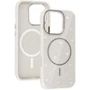 Topt Magsafe Slim Shiny Apple iPhone 16 dėklas telefonui sidabro spalvos