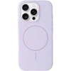 Dėklas Fusion Accessories Topt Magsafe Slim Silicone skirtas Apple iPhone 16 Pro violetinės spalvos