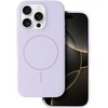 Dėklas Topt Magsafe Slim Silicone skirtas Apple iPhone 16 Pro violetinės spalvos