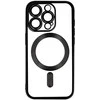 Toptel Topt Metallic Magsafe dėklas skirtas Apple iPhone 15 Pro Max juodos spalvos