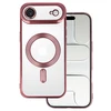 Topt Metallic Magsafe dėklas skirtas Apple iPhone 17 Air rožinės spalvos