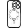 Fusion Accessories Topt Metallic Magsafe dėklas skirtas Apple iPhone 16 Pro juodos spalvos