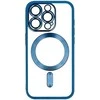 Fusion Accessories Topt Metallic Magsafe Dėklas skirtas Apple iPhone 13 mėlynos spalvos