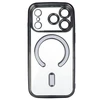 Topt Metallic Magsafe dėklas skirtas Apple iPhone 17 Pro juodos spalvos