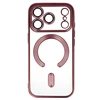 Topt Metallic Magsafe dėklas skirtas Apple iPhone 17 Pro rožinės spalvos