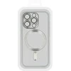 Topt Metallic Magsafe dėklas skirtas Apple iPhone 17 Pro Max sidabro spalvos