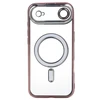 Topt Metallic Magsafe dėklas skirtas Apple iPhone 17 Air rožinės spalvos