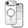 Topt Metallic Magsafe dėklas skirtas Apple iPhone 17 Air sidabro spalvos