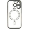 Fusion Accessories Topt Metallic Magsafe dėklas skirtas Apple iPhone 16 Pro sidabro spalvos