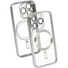 Fusion Accessories Topt Metallic Magsafe dėklas skirtas Apple iPhone 14 Pro sidabro spalvos
