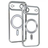 Topt Metallic Magsafe dėklas skirtas Apple iPhone 17 Air sidabro spalvos