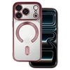 Topt Metallic Magsafe dėklas skirtas Apple iPhone 17 Pro rožinės spalvos
