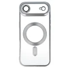 Topt Metallic Magsafe dėklas skirtas Apple iPhone 17 Air sidabro spalvos