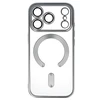 Topt Metallic Magsafe dėklas skirtas Apple iPhone 17 Pro Max sidabro spalvos