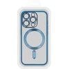 Topt Metallic Magsafe Dėklas skirtas Apple iPhone 13 mėlynos spalvos