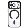 Topt Metallic Magsafe dėklas skirtas Apple iPhone 17 Pro juodos spalvos