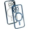 Topt Metallic Magsafe Dėklas skirtas Apple iPhone 13 mėlynos spalvos
