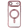 Topt Metallic Magsafe dėklas skirtas Apple iPhone 17 Air rožinės spalvos