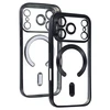 Topt Metallic Magsafe dėklas skirtas Apple iPhone 17 Pro Max juodos spalvos