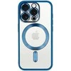 Fusion Accessories Topt Metallic Magsafe Dėklas skirtas Apple iPhone 13 mėlynos spalvos