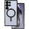 Toptel Topt Metallic Magsafe dėklas skirtas Samsung Galaxy S24 juodos spalvos