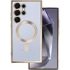 Topt Metallic Magsafe dėklas skirtas Samsung Galaxy S24 Titanium