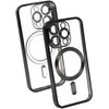 Fusion Accessories Topt Metallic Magsafe dėklas skirtas Samsung Galaxy S25 juodos spalvos