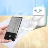 Topt Mini bluetooth terminis spausdintuvas paveikslėliams, užrašams baltos ir mėlynos spalvos