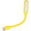 Oem Topt Mini LED Lamp Silicone USB Geltona