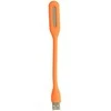 Oem Topt Mini LED Lamp Silicone USB Oranžinis
