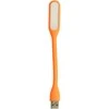 Oem Topt Mini LED Lamp Silicone USB Oranžinis
