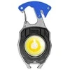 Topt Mini žibintuvėlis LED raktų pakabukas W5147 Type C with 2 screwdriver bits mėlynas