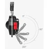 Topt Mini žibintuvėlis LED raktų pakabukas W5147 Type C with 2 screwdriver bits mėlynas