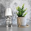 Oem Night lamp Sidabrinis Man design G