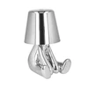 Oem Night lamp Sidabrinis Man design H