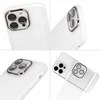 Toptel Topt Protective Lens dėklas skirtas Apple iPhone 15 Plus baltas skaidrus